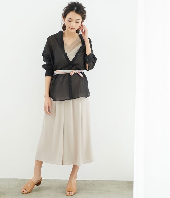 Rope Picnic シフォンジョーゼットスカーチョ パンツ パンツ 通販 J Adore Jun Online