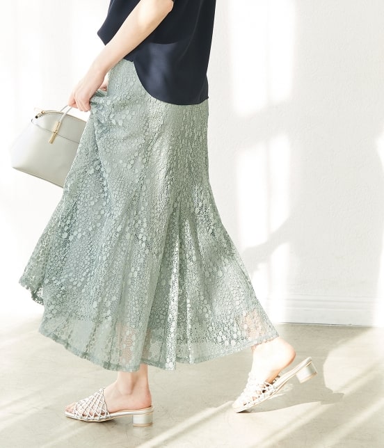 レースマーメイドスカート Rope Picnic ロペピクニック オフィシャルサイト