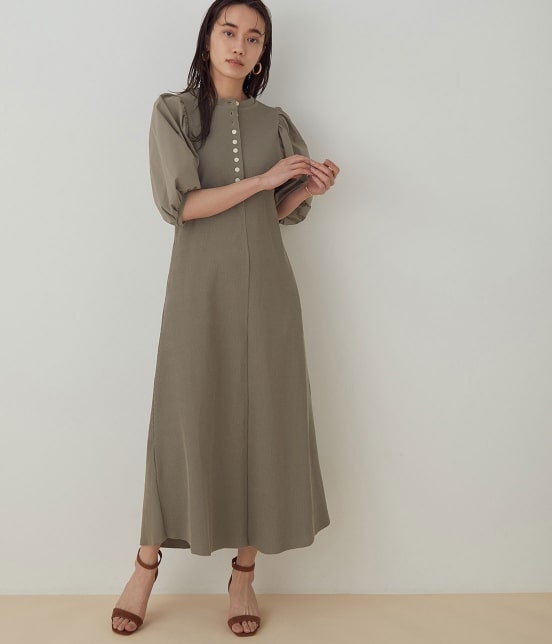 Adam Et Rope Femme 洗える 追加 Web限定 ボタンディテールワンピース ワンピース ワンピース 通販 J Adore Jun Online