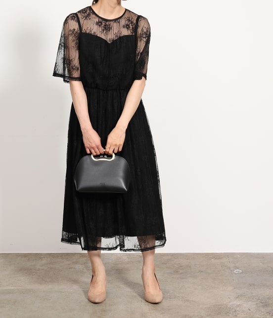 Rope Web限定 結婚式にも 総レースドレスワンピース ワンピース ワンピース 通販 J Adore Jun Online