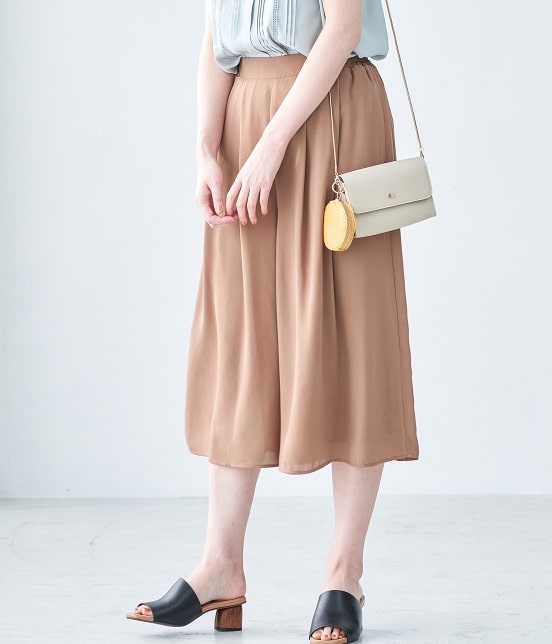 Rope Picnic シフォンジョーゼットスカーチョ パンツ パンツ 通販 J Adore Jun Online
