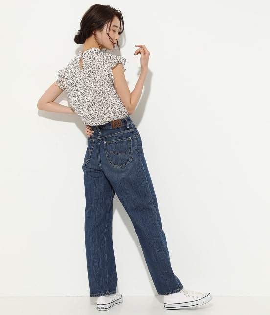 Vis Lee Vis ハイウエストストレートデニム パンツ デニムパンツ 通販 J Adore Jun Online