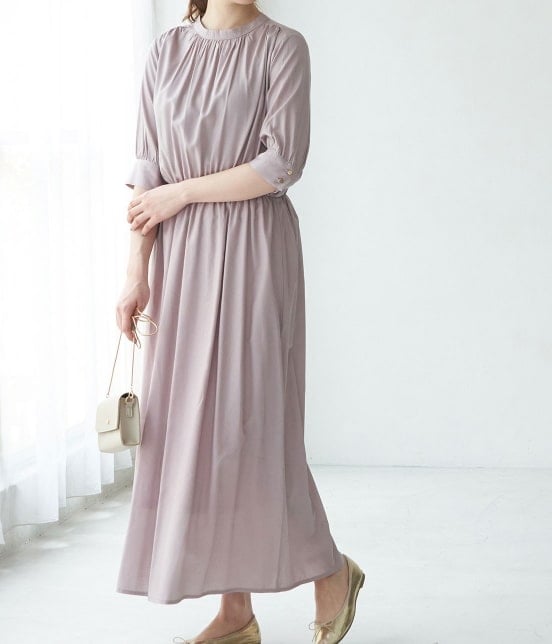 Rope Picnic Web限定 ハイネックギャザーワンピース ワンピース ワンピース 通販 J Adore Jun Online