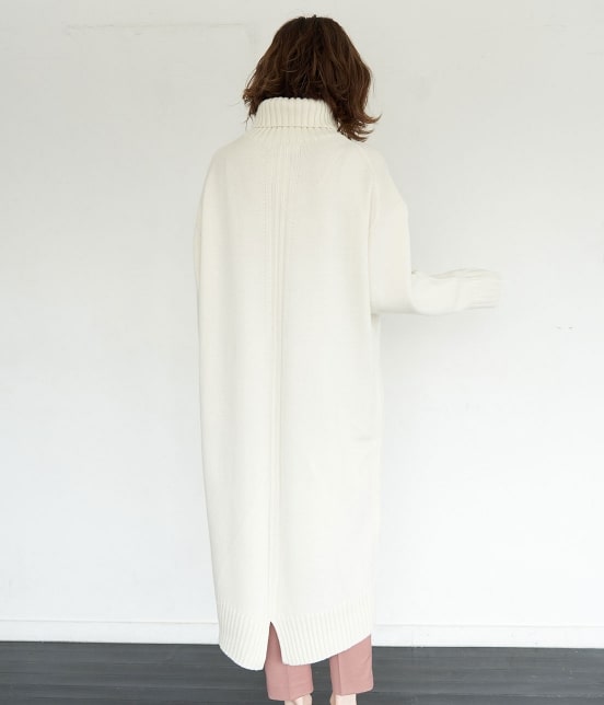 Rope Picnic 静電気防止 バックスリットハイネックニットワンピース ワンピース ワンピース 通販 J Adore Jun Online