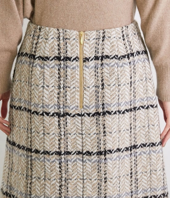 チェック柄台形スカート Rope Picnic ロペピクニック オフィシャルサイト