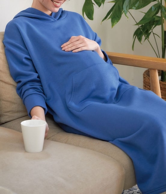 Vis Vismommy 裏起毛パーカーワンピース 授乳口付き 産前産後 Web限定 ワンピース ワンピース 通販 J Adore Jun Online