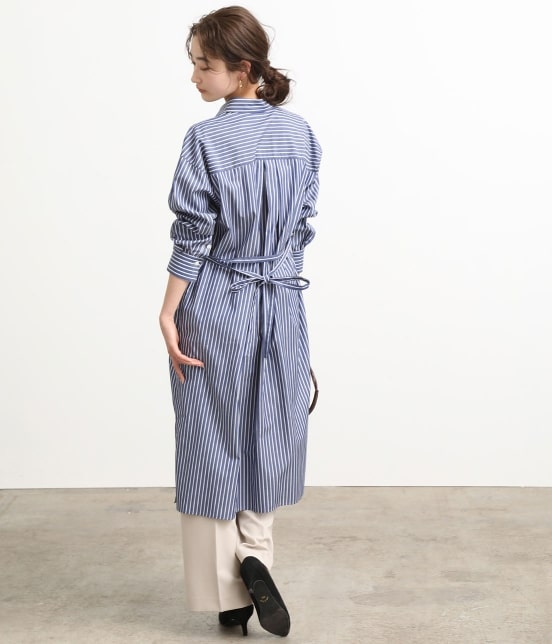 Vis 鎌倉シャツ Vis ドロップショルダーシャツワンピース ワンピース シャツワンピース 通販 J Adore Jun Online