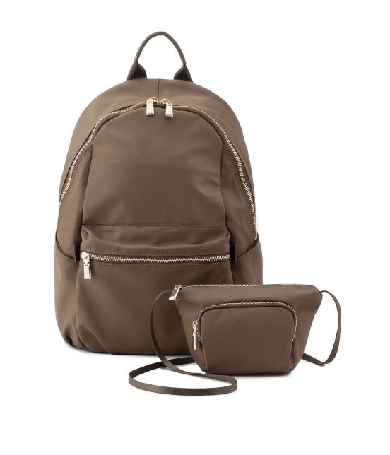 Rope 一部web限定色 撥水ナイロンリュック ミニショルダー2点セット バッグ バックパック リュック 通販 J Adore Jun Online