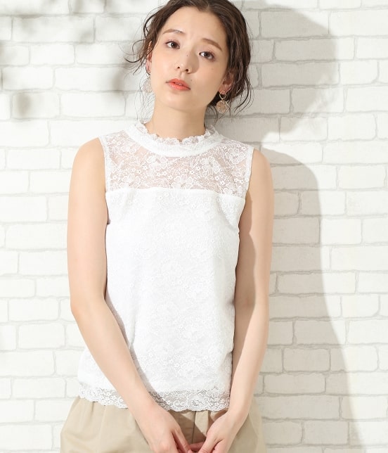 Rope Picnic プチハイネックノースリーブインナー トップス タンクトップ 通販 J Adore Jun Online