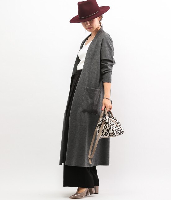 Mademoiselle Rope ウールロングコーディガン トップス カーディガン 通販 J Adore Jun Online