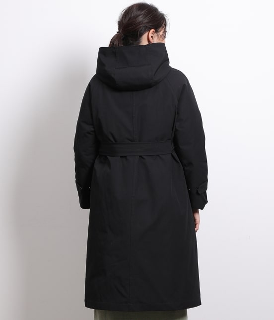 Rope 裏地ダウン ロングフーデッドコート ジャケット アウター ダウンジャケット コート 通販 J Adore Jun Online