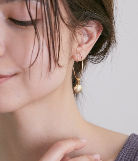 Salon Adam Et Rope Salonオリジナルbox付き 14kgfフープイヤリング アクセサリー イヤリング 通販 J Adore Jun Online