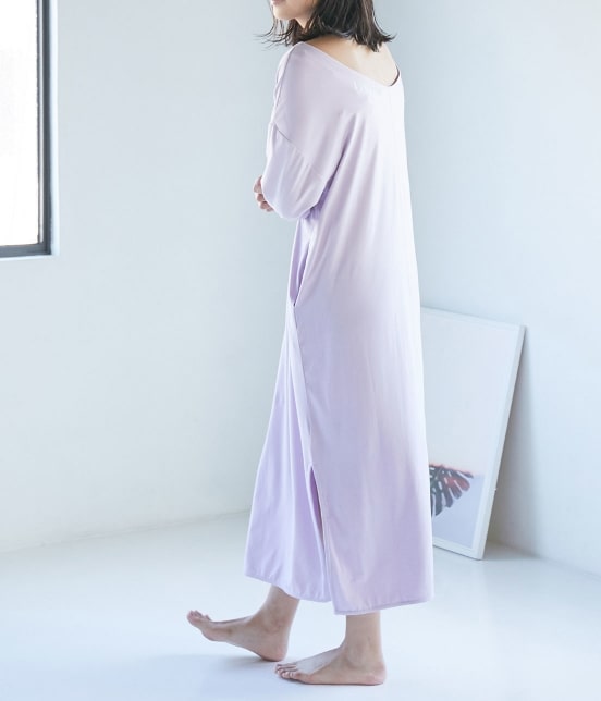 Visage カップ付きスリットワンピース アンダーウェア ルームウエア 通販 Life And Beauty By Junonline Visage カップ付きスリットワンピース アンダーウェア ルームウエア 通販 Life And Beauty By Junonline