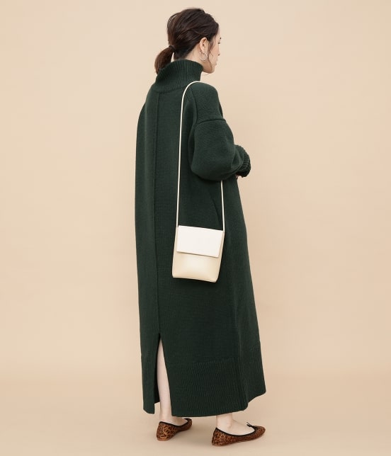 Adam Et Rope Femme Web限定 タートルバックスリットニットワンピース ワンピース ワンピース 通販 J Adore Jun Online