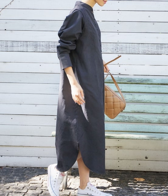 Vis Web限定 肩タックシャツワンピース ワンピース シャツワンピース 通販 J Adore Jun Online