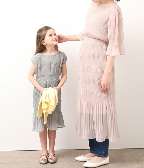 Rope Picnic Rope Picnic Kids シャーリングプリーツワンピース ワンピース ワンピース 通販 J Adore Jun Online