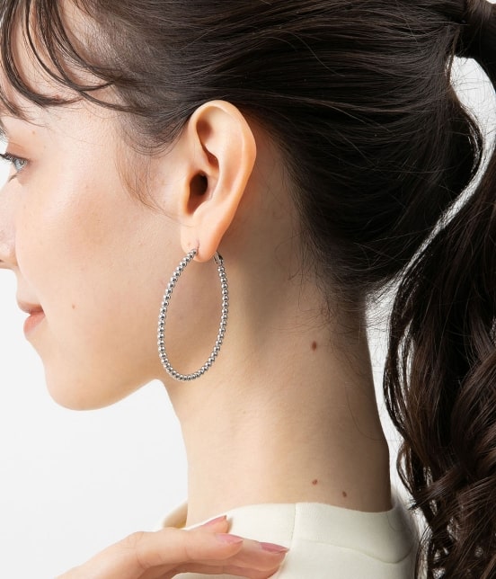 Set デザインチェーンビッグフープピアス Vis ビスオフィシャルサイト