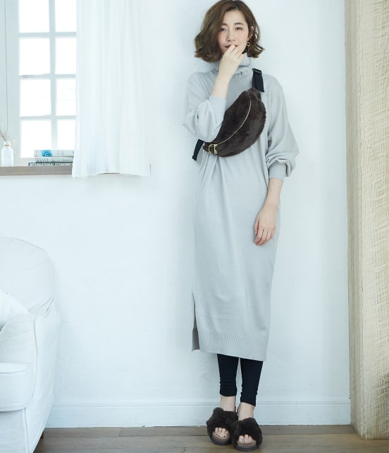 Rope Picnic Web限定 オフタートルニットロングワンピース ワンピース ワンピース 通販 J Adore Jun Online