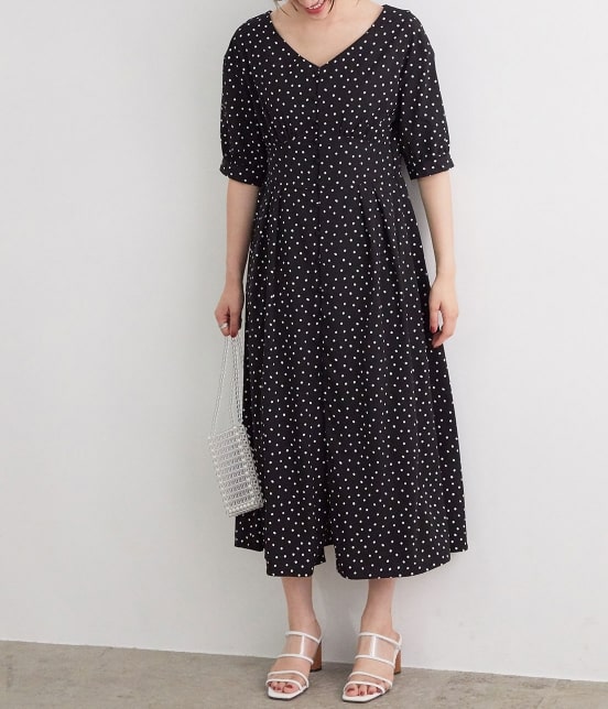 Vis ウエスト切り替え柄ワンピース ワンピース ワンピース 通販 J Adore Jun Online