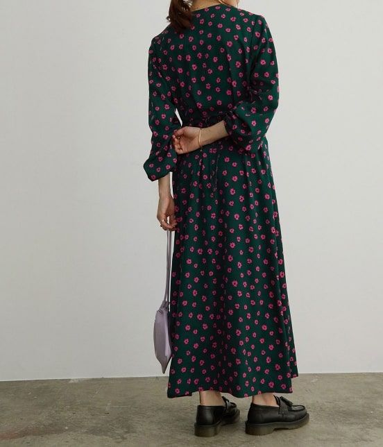 Mademoiselle Rope ドラマ着用 ヴィンテージライクフラワーレディワンピース ワンピース ワンピース 通販 J Adore Jun Online