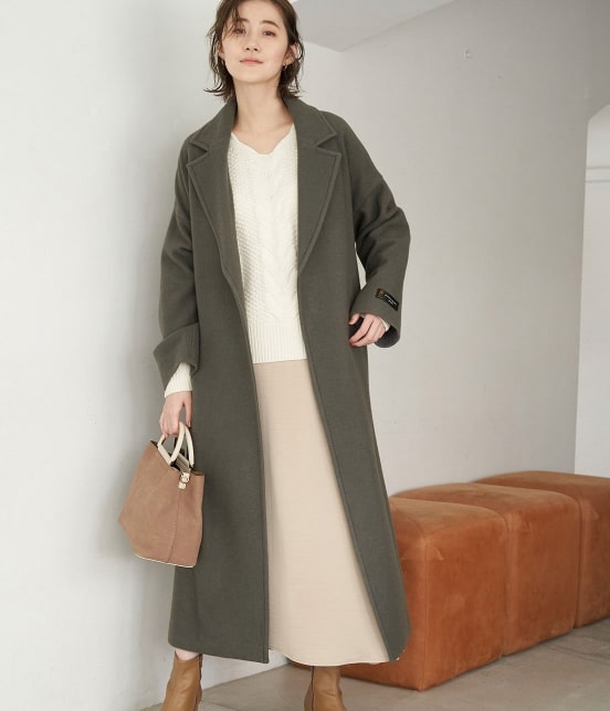 Rope Picnic 一重で軽い バージンウールロングガウンコート ジャケット アウター その他アウター 通販 J Adore Jun Online