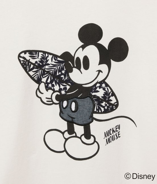 Mickey Mouse ミッキーマウス サーフミッキー別地使いtシャツ J Adore Jun Online Outlet ジャドール ジュン オンライン アウトレット