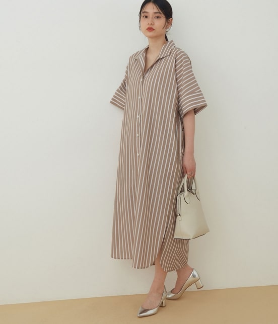 アウトレット店舗 Web限定 Tcブロードシャツワンピース Adam Et Rope アダムエロペ 公式サイト