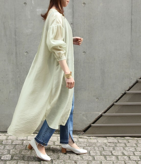 Mademoiselle Rope ベルト付き シアーボイルワッシャーシャツワンピース ワンピース シャツワンピース 通販 J Adore Jun Online