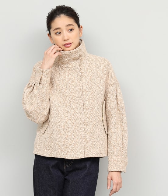 Rope ヘリンボーンツイードジャケット ジャケット アウター ダウンジャケット コート 通販 J Adore Jun Online