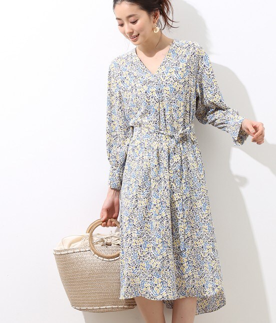 Rope トールサイズ リバティ袖ボリュームワンピース ワンピース ワンピース 通販 J Adore Jun Online