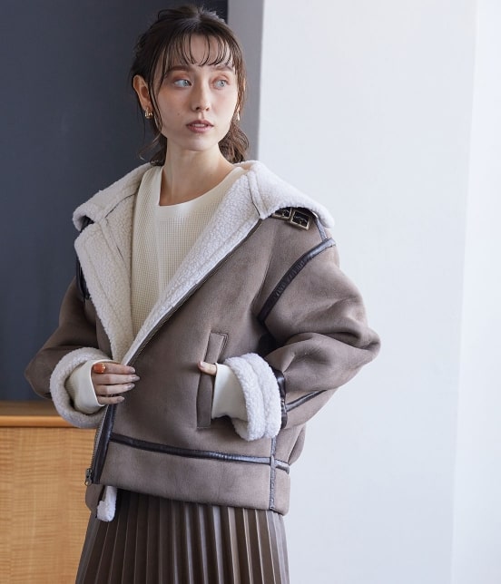 Vis エコムートンフライトジャケット ジャケット アウター その他アウター 通販 J Adore Jun Online