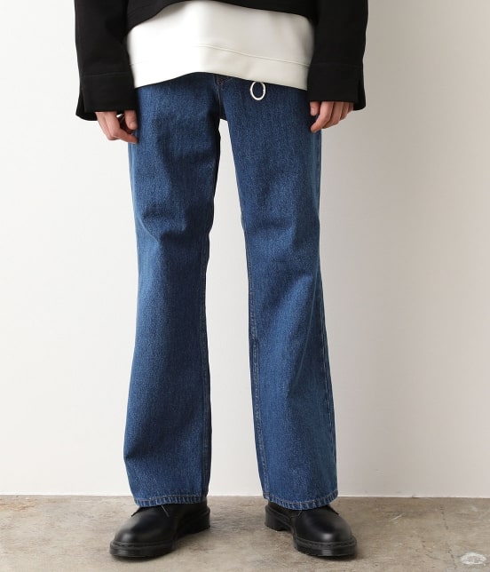 Junred Web別注アイテム 11オンスデニムフレアパンツ パンツ デニムパンツ 通販 J Adore Jun Online