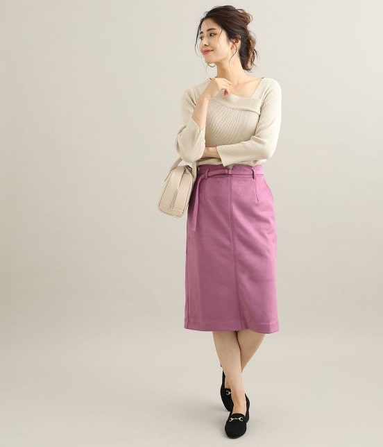 Vis Machine Washable エコスエードタイトスカート スカート スカート 通販 J Adore Jun Online