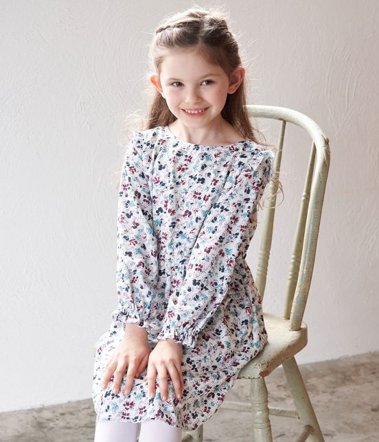 Rope Picnic Kids リンクコーデ フラワープリント肩フリルワンピース ワンピース ワンピース 通販 J Adore Jun Online