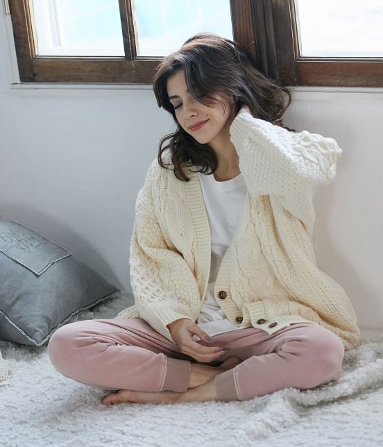 Vis 裏ボアニットカーディガン トップス カーディガン 通販 J Adore Jun Online