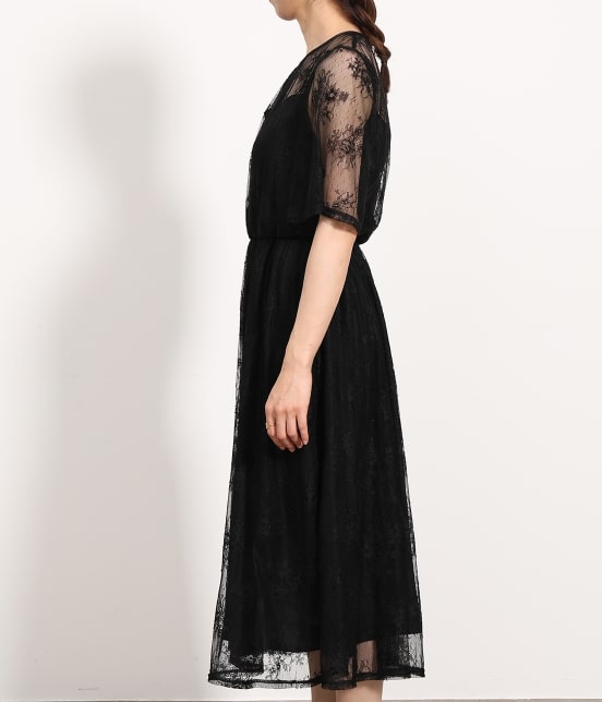 Rope Web限定 結婚式にも 総レースドレスワンピース ワンピース ワンピース 通販 J Adore Jun Online