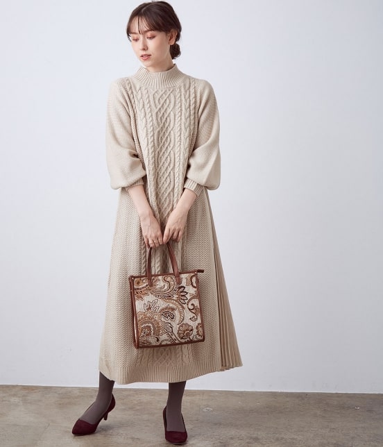 Vis アシンメトリープリーツサテンケーブルワンピース ワンピース ワンピース 通販 J Adore Jun Online