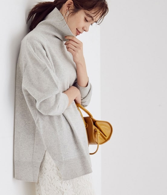 Rope 着回し カシミヤニットタートルプルオーバー トップス ニット セーター 通販 J Adore Jun Online
