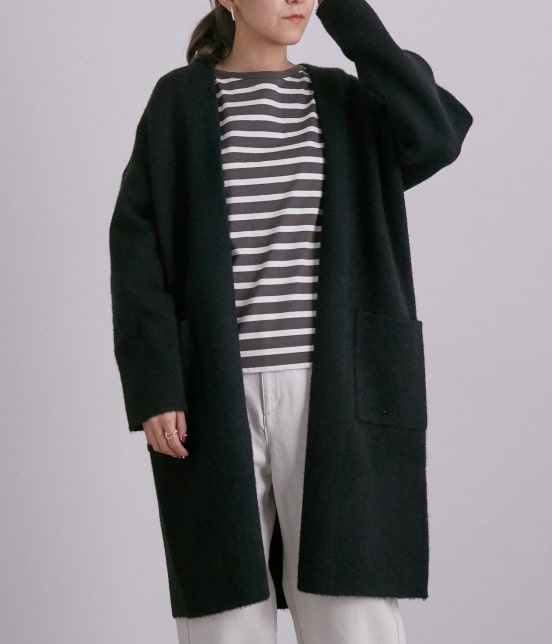 Salon Adam Et Rope 軽暖 ロングガウンカーディガン トップス カーディガン 通販 J Adore Jun Online