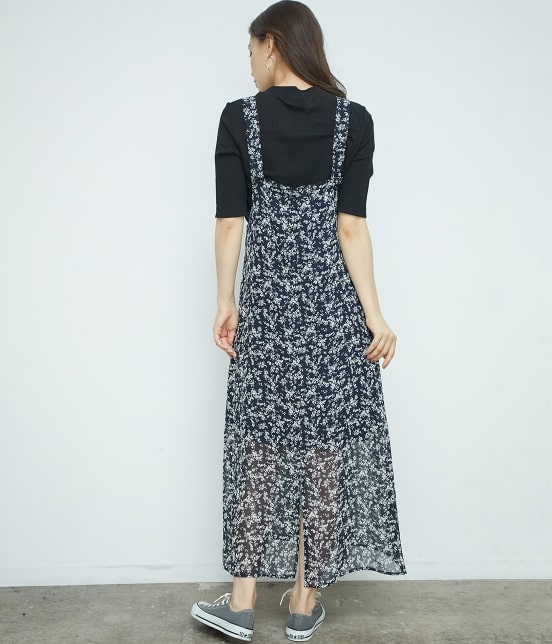 Rope Picnic シャドーフラワーエプロンドレス ワンピース ワンピース 通販 J Adore Jun Online