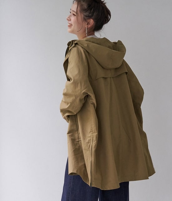 Rope Picnic リンクコーデ 撥水加工 花粉ガード フードオーバーブルゾン ジャケット アウター マウンテンパーカー 通販 J Adore Jun Online