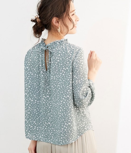 Rope Picnic 2way スタンドフリルブラウス トップス シャツ ブラウス 通販 J Adore Jun Online