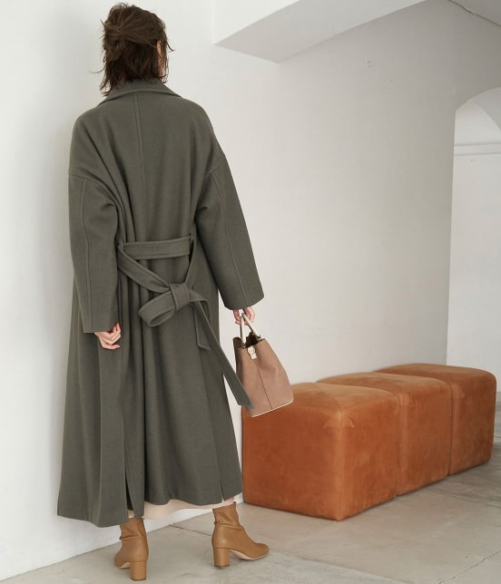 Rope Picnic 一重で軽い バージンウールロングガウンコート ジャケット アウター その他アウター 通販 J Adore Jun Online