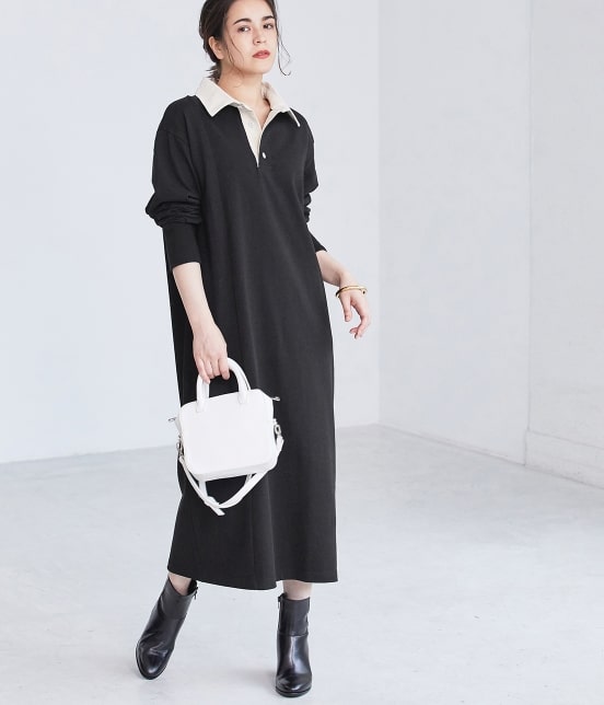 Adam Et Rope Femme 別注 Rugger Shirt One Piece ワンピース ワンピース 通販 J Adore Jun Online