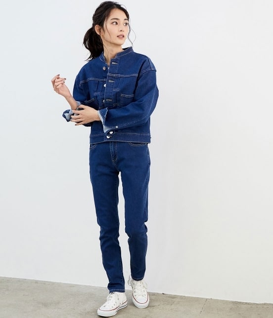 Bigポケットノーカラーgジャン ロペピクニック J Adore Jun Online