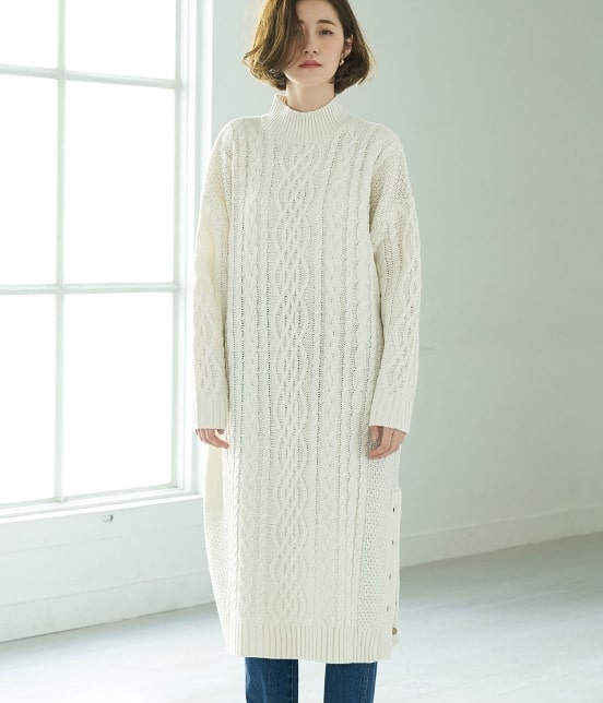 Rope Picnic ケーブルニットワンピース ワンピース ワンピース 通販 J Adore Jun Online