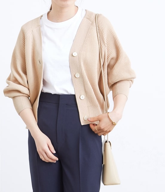 Adam Et Rope Femme コットンコクーンカーディガン トップス カーディガン 通販 J Adore Jun Online