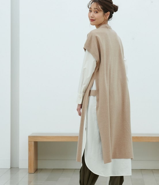 Rope Picnic ロングニットベスト トップス ニット セーター 通販 J Adore Jun Online
