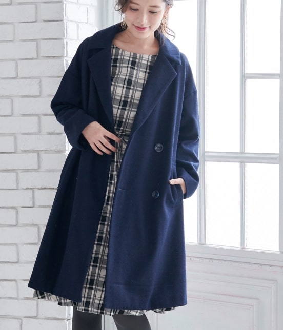 Rope Picnic ビッグチェスターコート ジャケット アウター チェスターコート 通販 J Adore Jun Online