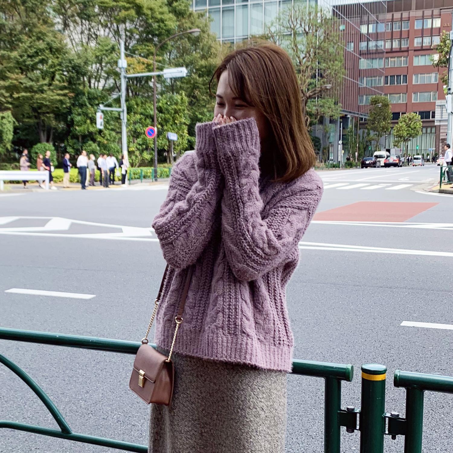 ふわふわニットの女子コーデ Rope Picnic J Adore Jun Online